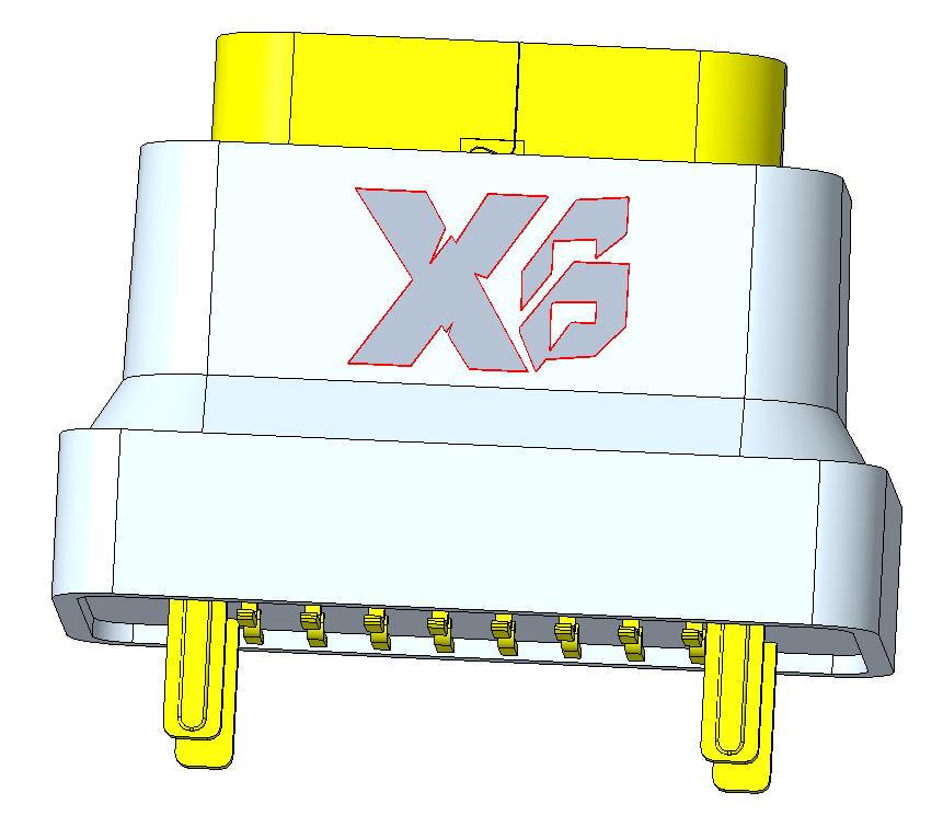 XB-TYPE C 16P-12-X TYPE C接口16P立式 防水USB插座 SMT H=9.3mm XB防水USB TYPE C 16P 立贴防水母座SMT H=9.3